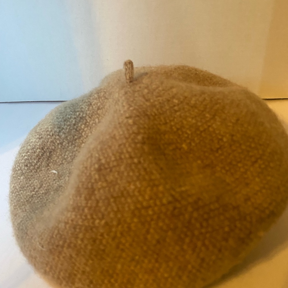 Zara Beige Knit Beret